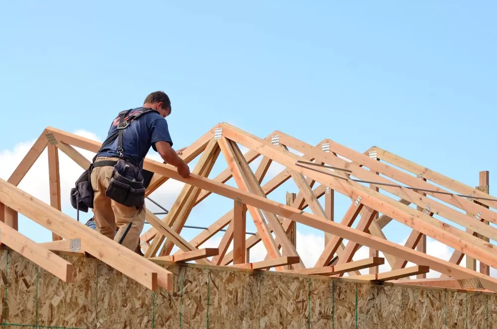 Wood Roof Trusses