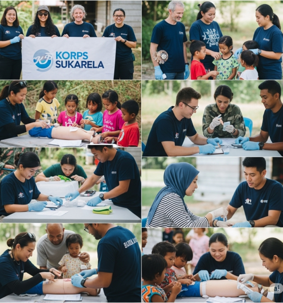 Korps Sukarela: Community Health Initiatives
