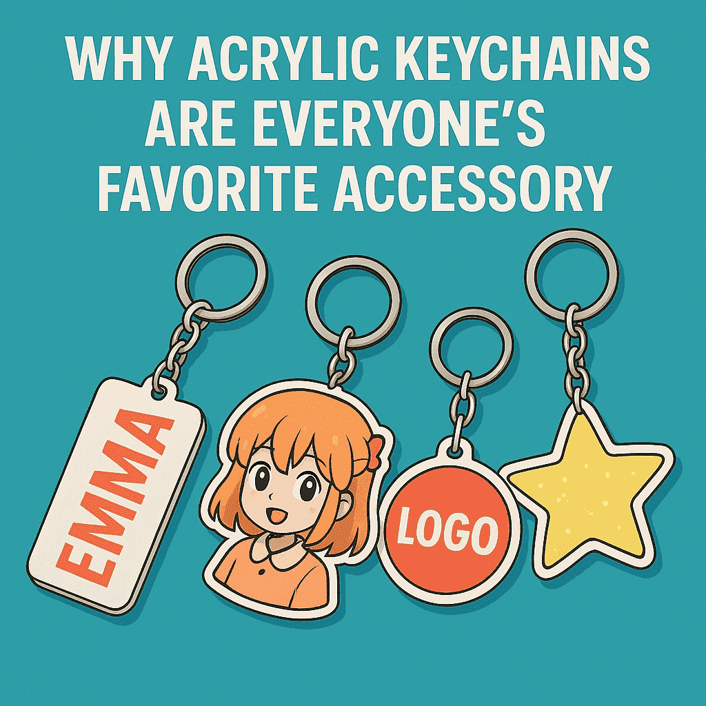 The Ultimate Guide to Acrylic Keychains: Stylish, Durable & Customizable