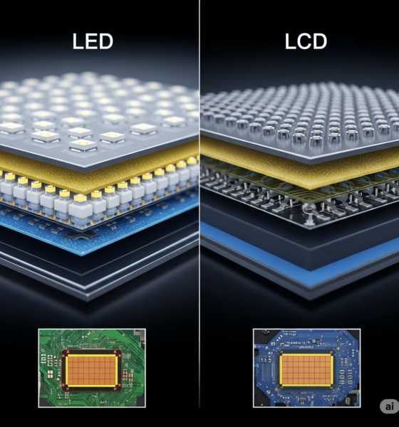 Difference Between LED and LCD