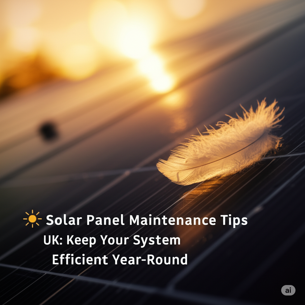 Solar Panel Maintenance Tips UK