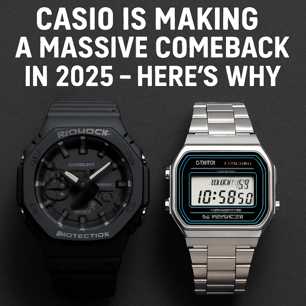 Casio watchs pic