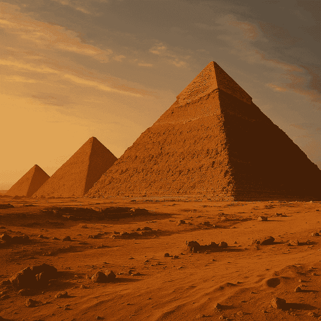 Ancient Pyramids: Echoes of Eternity Built in Stone