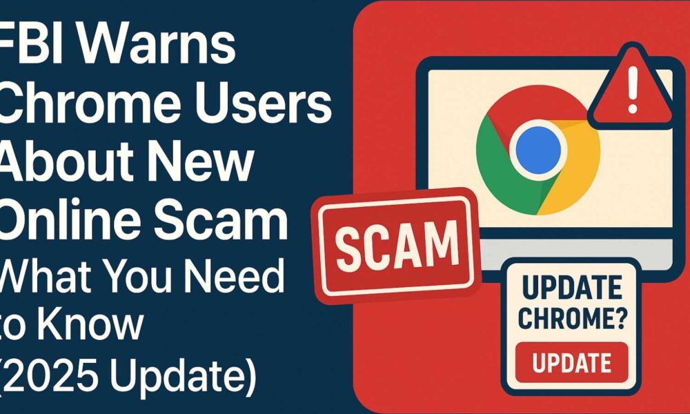 FBI Warns Chrome Users About New Online Scam