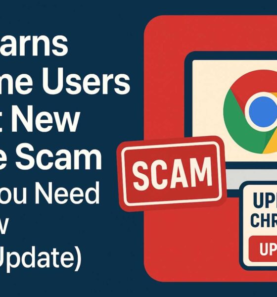 FBI Warns Chrome Users About New Online Scam